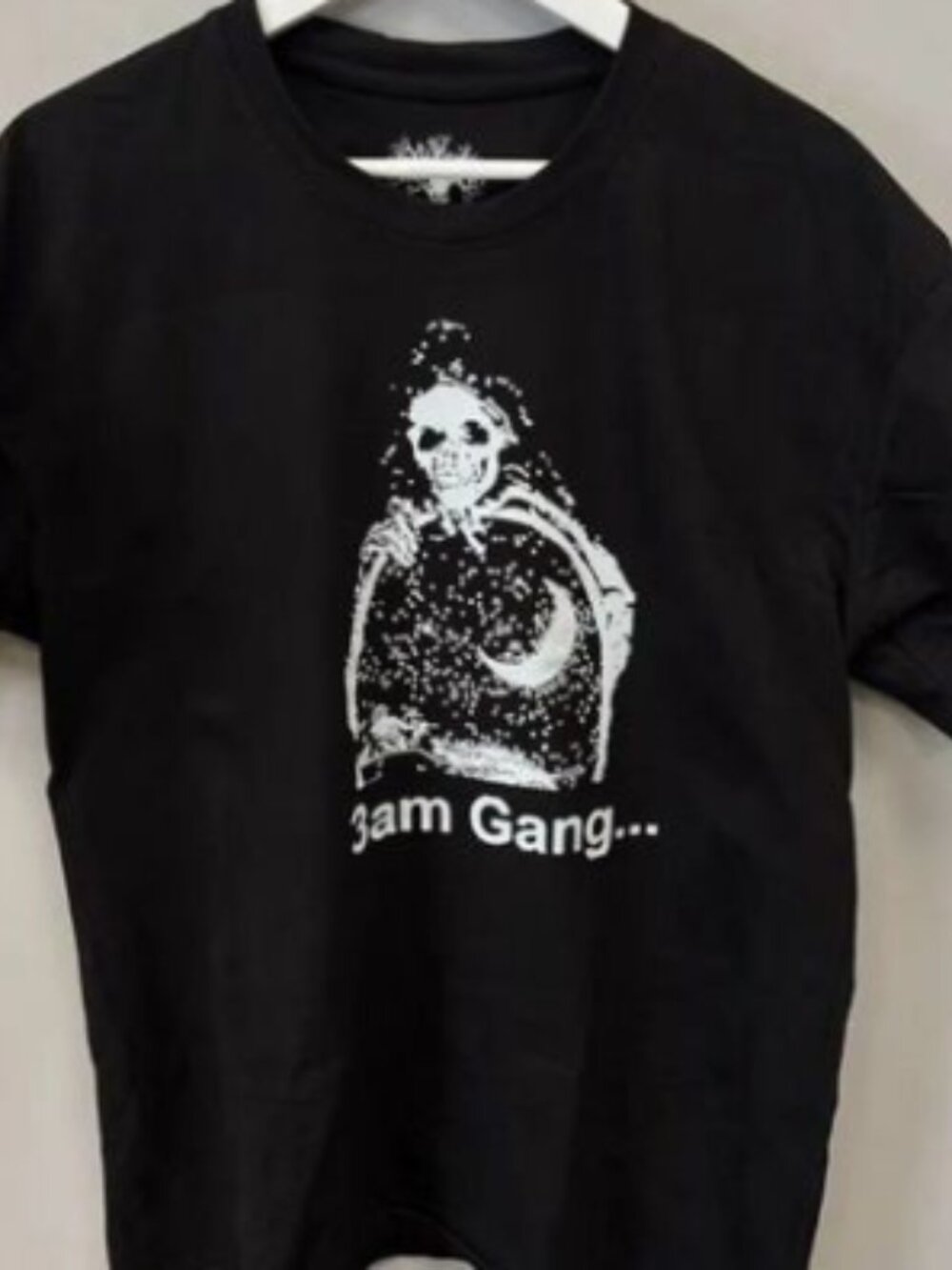 Jam Gang Skull Graphic T-Shirt Black